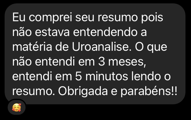 Depoimento de aluno