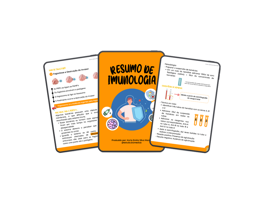 Resumo de Imunologia, e-book